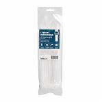 Стяжка кабельная Fortisflex НСС EasyFix 84803, 4.0х250, упаковка 100 шт, белый
