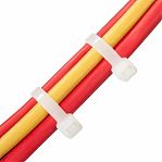 Стяжка кабельная Fortisflex КСС 89893, 3.0х250, упаковка 100 шт, белый