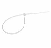 Стяжка кабельная Fortisflex КСС 89893, 3.0х250, упаковка 100 шт, белый