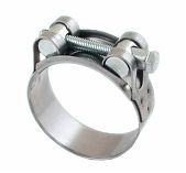 Хомут силовой Robust SIL20-22RB24, стальной, диаметр 20-22 мм