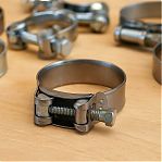 Хомут силовой Robust SIL20-22RB24, стальной, диаметр 20-22 мм