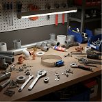 Хомут червячный обжимной ABA 175-205, 12 мм, стальной