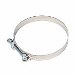Хомут силовой, шарнирный, нержавеющая сталь, диаметр 175-187 мм