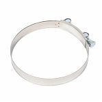 Хомут силовой, шарнирный, нержавеющая сталь, диаметр 175-187 мм
