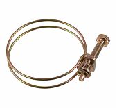 Хомут проволочный Спиро PR70SPIRO21, 70 мм, 23/4", сталь, на трубу диаметром 68 мм