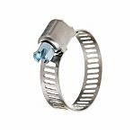 Хомут с просечной лентой Зубр ПЛ-8, 37811-13-26-5, нержавеющая сталь 13-26 мм, в упаковке 5 штук