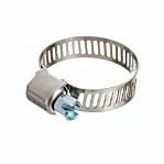 Хомут с просечной лентой Зубр ПЛ-8, 37811-13-26-5, нержавеющая сталь 13-26 мм, в упаковке 5 штук