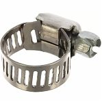 Хомут с просечной лентой Зубр ПЛ-8, 37811-13-26-5, нержавеющая сталь 13-26 мм, в упаковке 5 штук