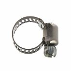 Хомут с просечной лентой Зубр ПЛ-8, 37811-13-26-5, нержавеющая сталь 13-26 мм, в упаковке 5 штук