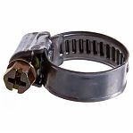 Хомут червячный Зубр Профессионал 3787-15-25, нержавеющая сталь, с накатной лентой 9 мм, 16-25 мм, в упаковке 5 штук 