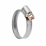 Хомут червячный Зубр Эксперт 3787-20-32, нержавеющая сталь, с накатной лентой 9 мм, 20-32 мм, в упаковке 5 штук