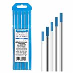 Электроды вольфрамовые Solaris WL-20, WM-4530, 2.4 мм, синий, в упаковке 5 штук