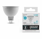 Лампа Gauss Elementary MR16 GU 5,3 3,5W 4100K 13524