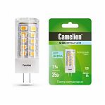 Лампа светодиодная Camelion G4 3,5W 12V AC/DC 4500K