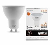 Лампа Gauss LED Elementary MR16 GU10 5.5W 2700К 13616