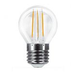 Лампа Camelion Filament шар 12Вт G45-FL E27 4500K