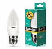 Лампа светодиодная свеча Camelion LED12-C35/830/E27 12Вт 6500К