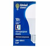 Лампа светодиодная Uniel PLS10WH 10W 4000К E27 c датчиком освещенности UL-00005710