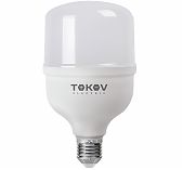 Лампа светодиодная TOKOV ELECTRIC TKE-HP-E40/E27-50-6.5K 1660436, 50 Вт, HP, Е40/Е27, 6500К холодный свет