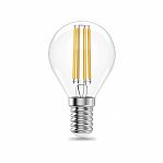 Лампа Gauss Filament Elementary Шар 12W 730lm 2700К Е14
