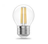 Лампа Gauss Filament Elementary Шар 12W 750lm 4100К Е27