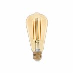 Лампа светодиодная General GLDEN-ST64S-10-230-E27-2700 филамент, золотая