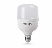 Лампа светодиодная Tokov Electric TKE-HP-E40/E27-60-6.5K, 60 Вт, 6500К