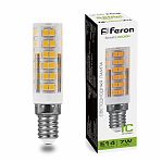 Лампа светодиодная Feron LB-433  25899,  E14, 7 Вт, 175-265 В, 4000K, нейтральный белый свет