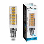 Лампа светодиодная Feron LB-433 25986, E14, 7 Вт, 175-265 В, 6400K, дневной холодный белый свет 
