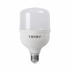 Лампа светодиодная Tokov Electric TKE-HP-E40/E27-40-6.5K,  40 Вт, HP, Е40/Е27, 6500К холодный белый свет