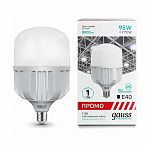 Лампа светодиодная Gauss Elementary 60420 Promo T160, 95 Вт, Е40, 8800 lm, 4100K нейтральный свет