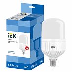 Лампа светодиодная IEK LLE-HP-50-230-65-E40, 50 Вт, HP, Е40, 6500К холодный белый свет