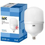 Лампа светодиодная  IEK LLE-HP-65-230-65-E40, 65 Вт, HP, Е40, 6500К холодный белый свет