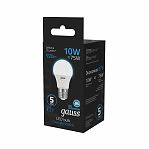 Лампа светодиодная Gauss Black A60, 102502312, Е27, 12 Вт, 6500К холодный белый свет