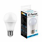 Лампа светодиодная Feron LB-93 Шар 25490, E27, 12W, 175-265V, 6400K, дневной свет