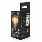 Лампа светодиодная Gauss LED Filament Globe 105801109, шар, 9 Вт, 2700K, теплый белый свет