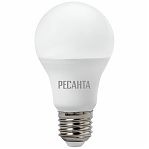 Лампа светодиодная Ресанта A60 76/1/16,  11 Вт, Е27, 4000K, нейтральный белый свет