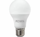 Лампа светодиодная Ресанта A60 76/1/16,  11 Вт, Е27, 4000K, нейтральный белый свет