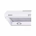 Вытяжка кухонная Shivaki 0960 Punto, 100 Вт, металл, белая, 155х500х600 мм
