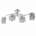 Люстра Reluce 01587-0.3-04 WH+CR накладная для гостиной, детской, кухни, спальни