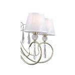 Люстра Illumico IL0193-5PSQ-24 AB CASTOR, 5 ламп, Е14, 200 Вт, ткань, до 30 кв.м