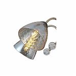 Люстра Illumico IL0230-5CSQ-29 BK AB, 5 ламп, Е27, 200 Вт, стекло, до 40 кв.м