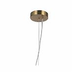 Люстра Illumico IL0313-5P-79 BRASS, 5 ламп, Е14, 300 Вт, стекло, до 30 кв.м