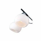 Люстра Illumico IL0713-5CSQ-24 BK CR LIBRA, 5 ламп, Е27, 200 Вт, стекло, до 30 кв.м