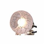Люстра Illumico IL9573-4CSQ-79 BK AB, 4 лампы, Е27, 160 Вт, стекло, до 32 кв.м