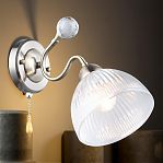 Бра Reluce 06142-0.2-01 АВ светильник настенный, 60 Вт, Е27, металл, стекло, античная бронза