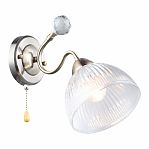 Бра Reluce 06142-0.2-01 АВ светильник настенный, 60 Вт, Е27, металл, стекло, античная бронза