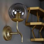 Бра Reluce 36363-0.2-01 5038GD настенный, 60 Вт, Е27, металл, стекло, темное золото