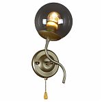 Бра Reluce 36363-0.2-01 5038GD настенный, 60 Вт, Е27, металл, стекло, темное золото