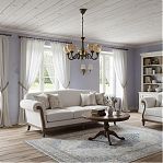 Люстра Reluce 04447-0.4-05, 5 ламп, E27, 200 Вт, стекло, до 10 кв.м